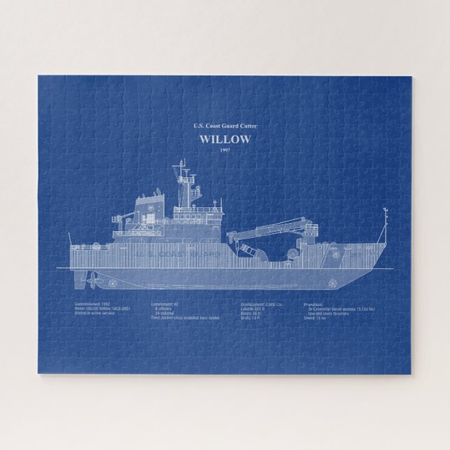 USCG Cutter Willow wlb-202 – ABD Jigsaw Puzzle (Horizontal)