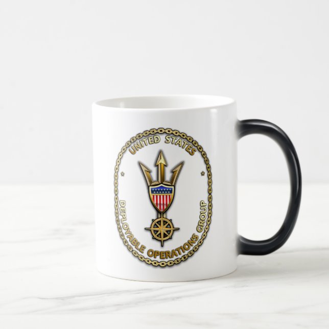 USCG Deployable Operations Group) Magic Mug (Right)