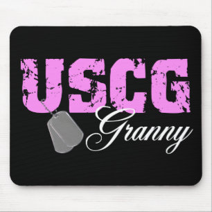 USCG Granny Mouse Pad