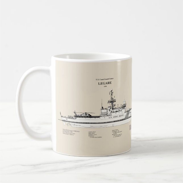 USCG Legare wmec-912 - SBD Coffee Mug (Left)