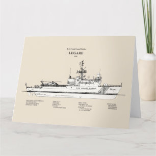 USCG Legare wmec-912 - SBD Thank You Card