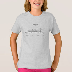 USCG Lighthouse Tender Goldenrod - SBD T-Shirt