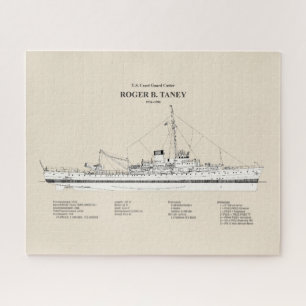 USCG Roger B. Taney whec-37 - SBD Jigsaw Puzzle