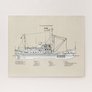 USCG Tender Fir wlm-212 - SBD Jigsaw Puzzle