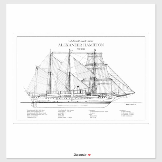 USCGC Alexander Hamilton wix-272 - SBD (Sheet)