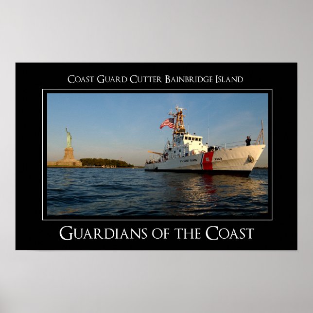 USCGC BAINBRIDGE ISLAND POSTER (Front)