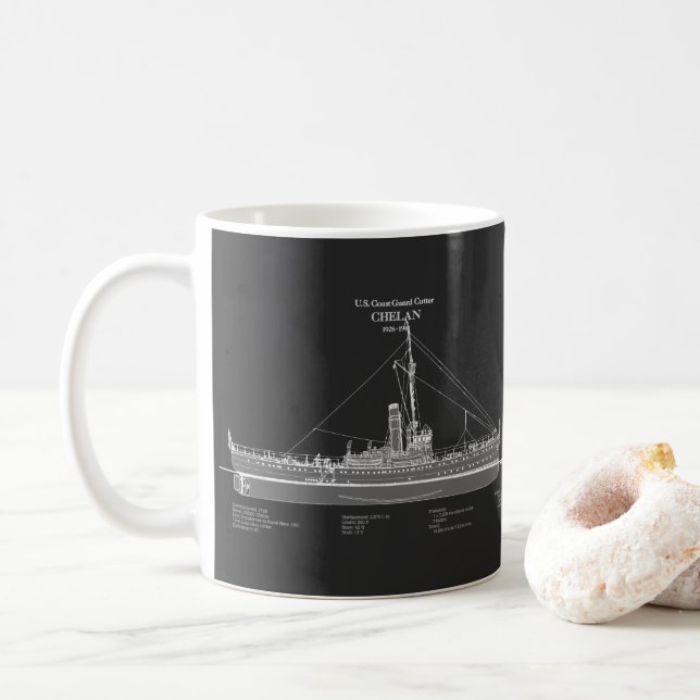USCGC Chelan - ABD Coffee Mug (With Donut)