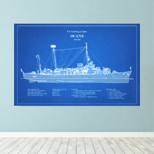 USCGC Duane wpg-33 – ABD Canvas Print