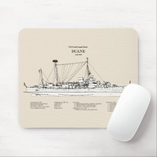 USCGC Duane wpg-33 - SBD Mouse Pad