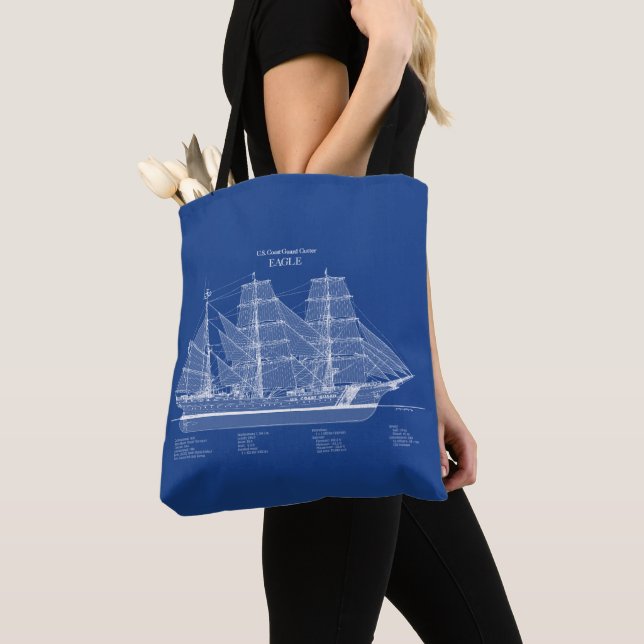 USCGC Eagle wix-327 – ABD Tote Bag (Close Up)