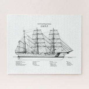 USCGC Eagle wix-327 - BD Jigsaw Puzzle