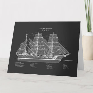 USCGC Eagle wix-327 – PD Thank You Card
