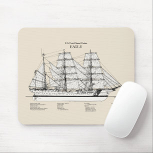 USCGC Eagle wix-327 - SBD Mouse Pad