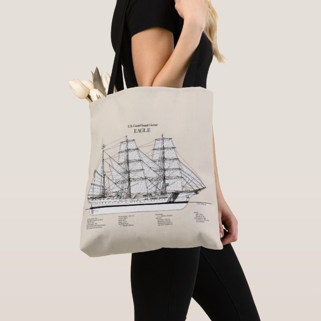 USCGC Eagle wix-327 - SBD Tote Bag (Close Up)