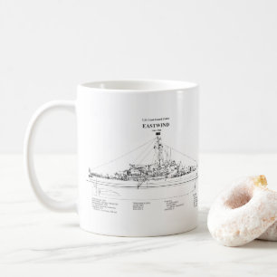 USCGC Eastwind wagb-279 - BD Coffee Mug