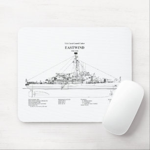 USCGC Eastwind wagb-279 - BD Mouse Pad