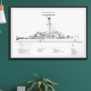 USCGC Eastwind wagb-279 - BD Photo Print