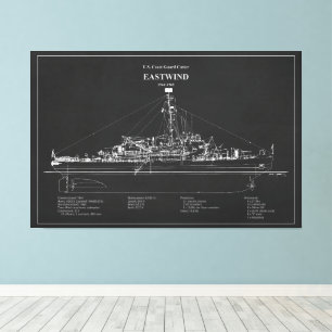 USCGC Eastwind wagb-279 – PD Canvas Print