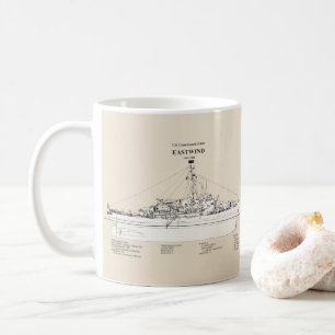 USCGC Eastwind wagb-279 - SBD Coffee Mug