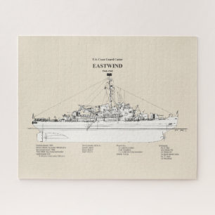 USCGC Eastwind wagb-279 - SBD Jigsaw Puzzle