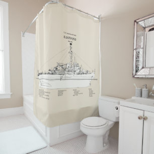 USCGC Eastwind wagb-279 - SBD Shower Curtain