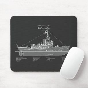 USCGC Escanaba wpc-77 – PD Mouse Pad