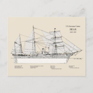 USCGRC USRC Bear - SBD Postcard