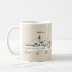 USCGT Evergreen wlb-295 - SBD Coffee Mug