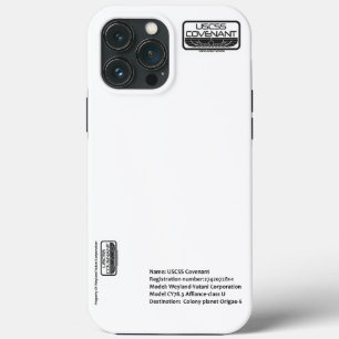 USCSS Covenant iPhone 13 Pro Max Case