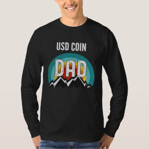 Usd Coin Dad Crypto For Fathers Day T-Shirt