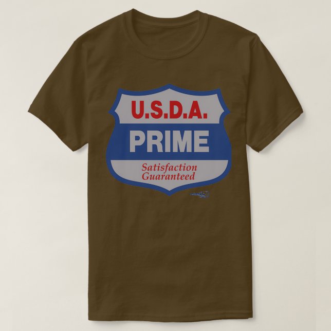 USDA Prime  T-Shirt (Design Front)