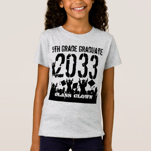  Use 5th Grader Predicted Year to Graduate T-Shirt (Front)