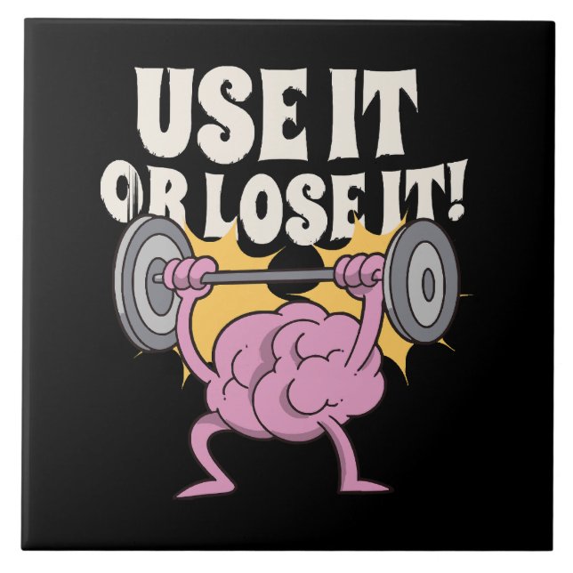 Use and train your brain tile (Front)