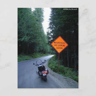 Use Extreme Caution Postcard