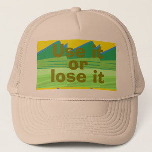 Use it or Lose it Christmas Gift Trucker Hat