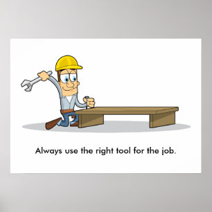 Use of Hand Tools 001 Poster