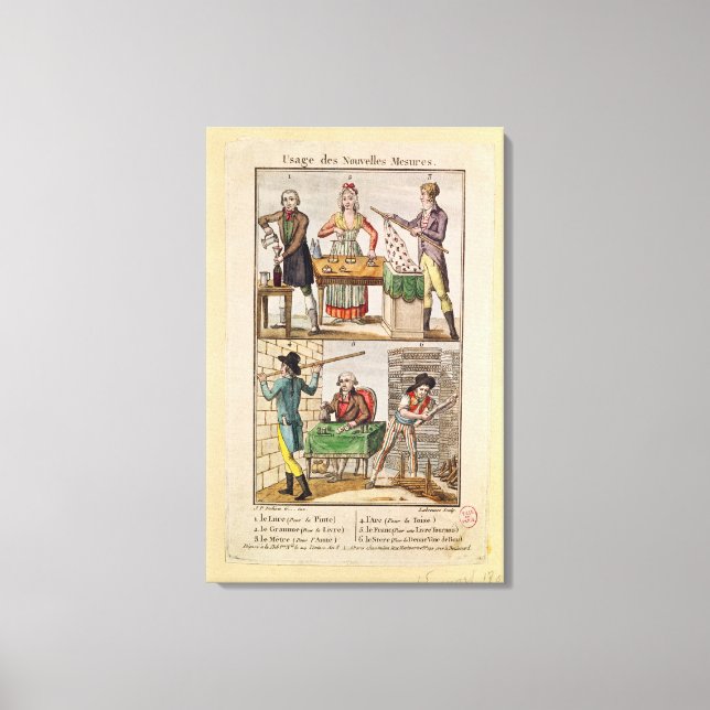Use of the New Measures Canvas Print (Front)