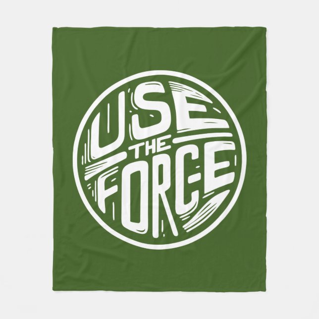 Use the force 2 fleece blanket (Front)