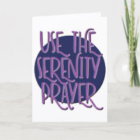 Use The Serenity Prayer Recovery Slogan