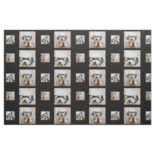 Use Your Favourite 4 photos - Black Fabric