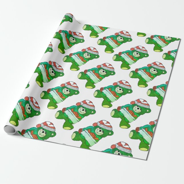 Use Your Image or Logo "Chistmas wrapping paper" Paper (Unrolled)