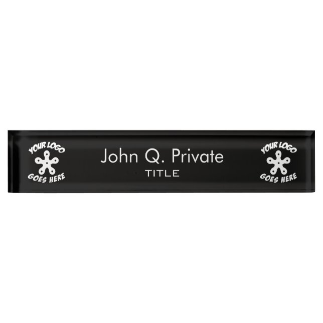 Use Your Own Custom Logo Nameplate (Front)