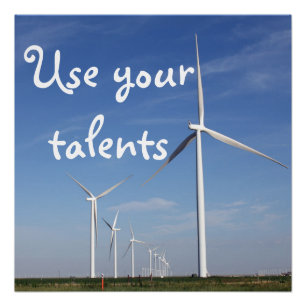 Use Your Talents Poster
