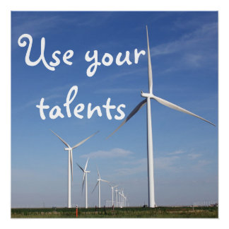 Use Your Talents Poster