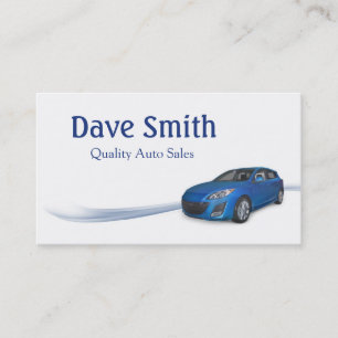 Used Car Dealer and Service Business Card