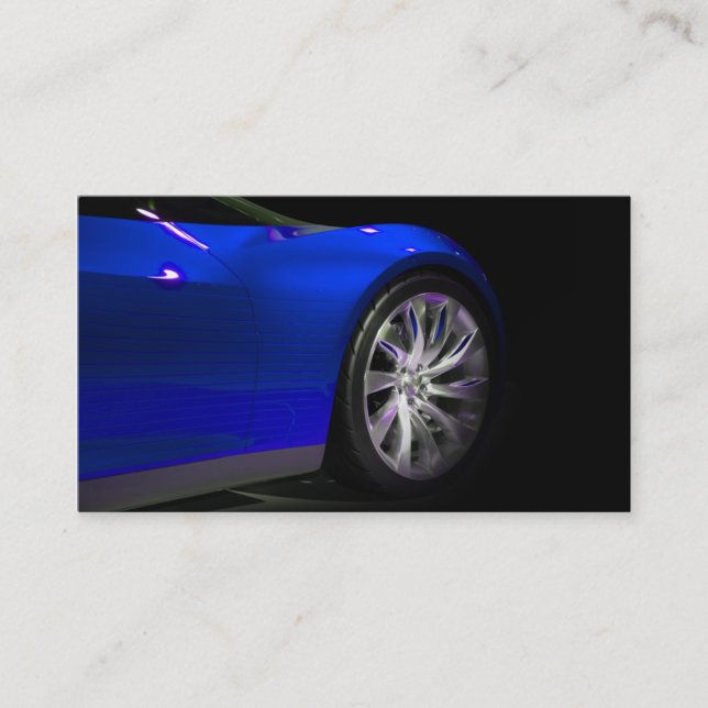 Used Car Dealer Business Card (Front)