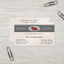 Used Car Dealer Business Card