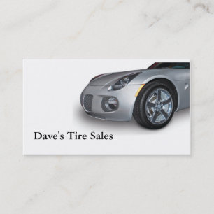 Used Car Dealer Business Card