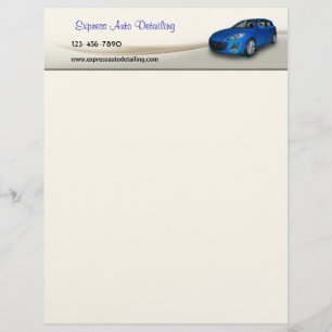 Used Car Dealer Customised Letterhead