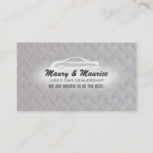Used Car Dealership Business Cards